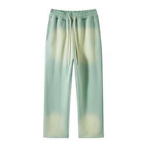 Pantalons de survêtement unisexes surdimensionnés en lavage acide, teinture pigmentée, molleton lourd, coupe ample vintage, streetwear, vêtements de détente, vente en gros OEM - Product Image 4
