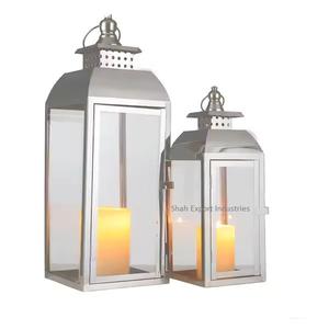 Unique Design Metal & Glass Hanging Candle <b>Lantern</b> Rustic Finished for Home Tabletop Decor Available in Great Price - Product Image 6
