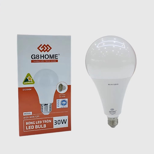 หลอดไฟ LED G8 HOME A80-15W/G01 15W แบบขายส่ง อะไหล่ SKD OEM ผลิตในเวียดนาม ขั้ว B22/E27 CRI83 AC 220V 1250Lm 98lm/W - Product Image 1