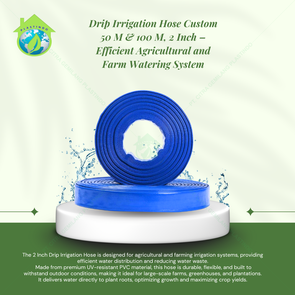 Tuyau d'égouttement bleu