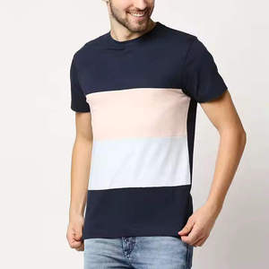 T-shirt d'été pour homme 100% coton, couleur unie, coupe longue, streetwear décontracté, léger, vente en gros, design vierge, fabricant - Product Image 5