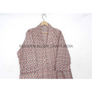 Vestido Largo Bohemio Floral de Algodón 100% Puro, Cómodo, Suave, Fácil de Lavar, Estampado Indio, Ropa de Verano Moderna y Elástica - Product Image 2