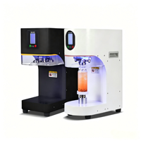 Machine de scellage automatique commerciale pour canettes en aluminium, idéale pour les salons de thé, scelleuse de canettes et de gobelets pour boissons