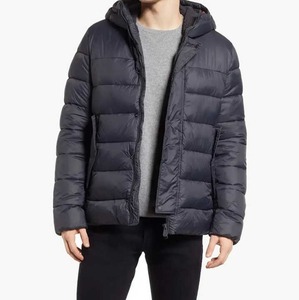 Veste matelassée légère personnalisée à prix d'usine pour hommes, femmes, enfants, veste baggy à capuche surdimensionnée pour l'hiver High Street - Product Image 2