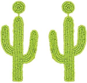 Boucles d'oreilles confortables brodées à la main - Product Image 1