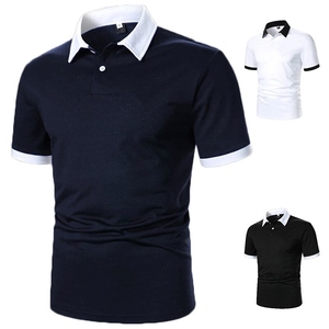 Camisetas Polo de Manga Corta para Hombre, Ajuste Personalizado, Ropa Casual de Alta Calidad en Colores Aleatorios - Product Image 2
