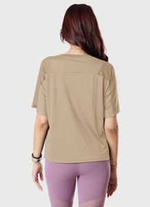 100% camisetas de algodón para mujer con malla último estilo nueva moda transpirable Slim Fit verano Tops de alta calidad hecho en Pakistán - Product Image 3