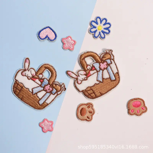 Patchs brodés à coudre avec logo personnalisé Offre Spéciale Patch de transfert de chaleur de fleur d'oiseau pour chemises chapeaux fer en vrac personnalisé - Product Image 5