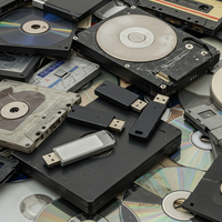 Petite boîte TerraCycle Zero Waste modèle CS23-S-FR pour le recyclage des CD, des DVD, des cassettes VHS