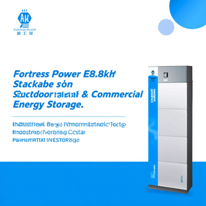 ระบบแบตเตอรี่สำรองพลังงานกลางแจ้งแบบเรียงซ้อนได้ Fortress Power EForce 28.8kWh สำหรับการจัดเก็บพลังงานอุตสาหกรรมและเชิงพาณิชย์ - Product Image 2