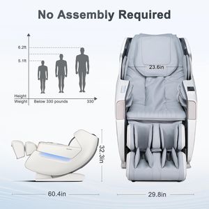 Appareil de massage à commande vocale, fauteuil de massage multifonctionnel compact à commande vocale, capsule spatiale, massage musculaire complet du corps - Product Image 2