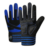 Vente flash - Gants de sport en cuir PU personnalisés avec logo, antidérapants, légers, à doigts entiers, pour les entraînements, la musculation, le cyclisme