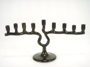 Aluminum Modern Design Unique Shape Metal <b>Black</b> Candle <b>Holder</b> for Home Living Room Indoor & Outdoor Decoration - Product Image 5