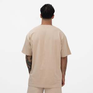 การออกแบบที่กําหนดเองพัฟพิมพ์โลโก้เสื้อยืดฤดูร้อน Unisex ผ้าฝ้าย 100% เสื้อยืดขนาดใหญ่เปล่า - Product Image 2