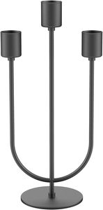 New Design Handmade Iron <b>Candle</b> <b>Stick</b> Holder <b>Black</b> Colour for Home Decor Hotel Restaurant Dining Table Centrepiece for Christmas - Product Image 5