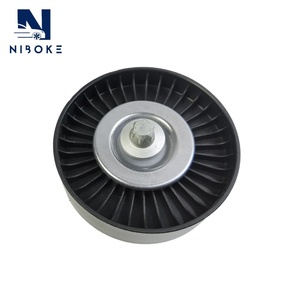 Niboke Động Cơ Xe Phần <span class=keywords><strong>Tensioner</strong></span> Ròng Rọc Thay Thế V-Gân Vành Đai Ổ Đĩa idler Ròng Rọc Cho Mercedes C230 2003 2005 A2712060019 - Product Image 2