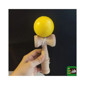 Jeu d'adresse de balles de jonglage Kendama du Vietnam pour l'extérieur et l'intérieur Jouets d'équilibre de pile en bois avec ficelle et boule - Product Image 3