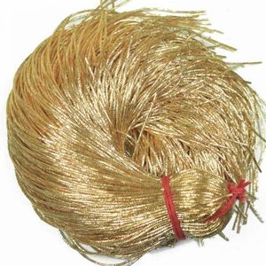 Nouveau fil de métal de lingot d'argent rugueux de qualité supérieure pour l'utilisation de franges de textile à la maison - Product Image 3