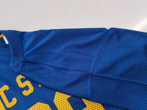 Camiseta Deportiva Personalizada al por Mayor para Hombre, Manga Corta, 100% Poliéster, con Bloques de Color, Cuello en V, Sublimación, Secado Rápido, Malla Transpirable - Product Image 5