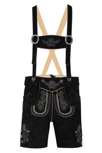 Lederhosen traditionnels bavarois pour hommes, personnalisés, coupe courte, pour l'Oktoberfest - Product Image 2