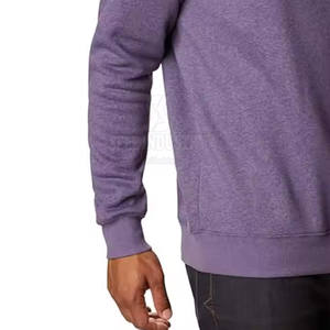 Customized Logo <b>Half</b> <b>Zip</b> Cotton <b>Sweatshirt</b> Quick Dry Winter Basics Solid Pattern Casual Style Windproof and Windproof - Product Image 6