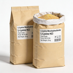 Clorhidrato de L-Lisina de Grado Alimenticio 98.5% en Polvo para Uso en Premezclas de Alimentos para Animales - Product Image 2