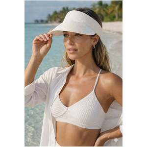 Gorra con Visera de Malla Blanca y Cierre Elástico HSR2089 - white2089 - Product Image 1
