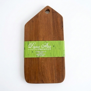 Planche à découper en bois naturel écologique Dekor Asia, durable, épaisseur 1,5 cm, design carré, pour la cuisine, pour couper les légumes - Product Image 1