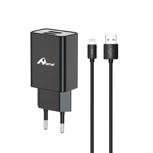 1M 12W 2.4A Double USB Chargeur IP TC-180IP NEGRO 2m Câble pour Téléphones Mobiles Power Banks IPhones Compatible 100W 1.5m 5m Câble - Product Image 2