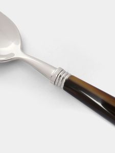 Cuchara con mango de resina Juego de cucharas Cubiertos Navidad Juego de regalo de acero inoxidable para Artes y manualidades Hecho a mano - Product Image 4