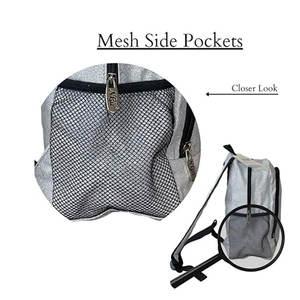 Mochila deportiva y funcional para porristas: mochila elegante, espaciosa y duradera con purpurina personalizada - Product Image 3