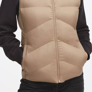 <b>Women</b> Puffer <b>Vest</b> Winter Outerwear <b>Knitted</b> Waterproof Breathable Eco-Friendly Custom Logo Casual Style - Product Image 5