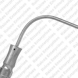 Juego de tubo de succión Frazier de acero inoxidable ligero hecho a medida Fuente de alimentación manual Juego de instrumentos de alta demanda en venta Logo - Product Image 5