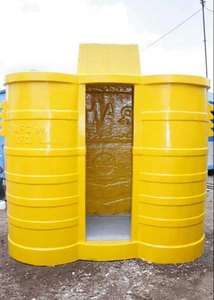 Urinoirs portables en PRF pour 2 personnes Fournitures de jardin - Product Image 4