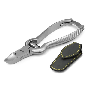 Coupe-ongles standard d'outils de pinces de podologie de catégorie médicale avec des coupeurs chirurgicaux d'acier inoxydable de ressort de baril - Product Image 1