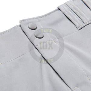 Pantalon de baseball personnalisé avec ceinture élastique, genoux renforcés et logo d'équipe sublimé - Product Image 5
