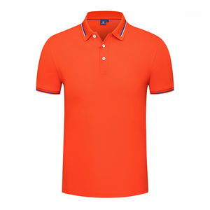 Polo de golf brodé personnalisé avec impression de logo pour hommes de haute qualité 100% coton polyester business company uniforme uni vierge - Product Image 6
