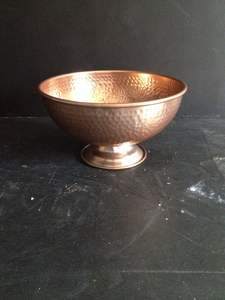 Recién llegado, último diseño, cuenco de cobre para servir alimentos, cuenco de cobre de forma redonda de la mejor calidad para decoración de mesa de comedor, cuenco para servir alimentos - Product Image 5