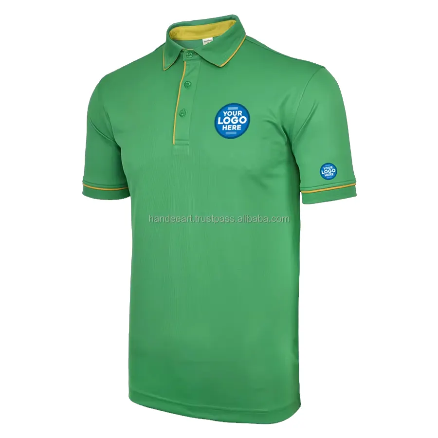 Bán Buôn Biểu Tượng Tùy Chỉnh Polo T-Shirt Nhanh Khô Coolmax V Cổ Cộng Với Kích Thước Mô Hình Rắn Thăng Hoa In Ấn Dệt Kim Vải