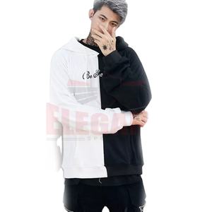 เสื้อฮู้ดบล็อกสี ผู้ชาย ใส่สบาย อุ่น แห้งเร็ว ไซส์ดีที่สุด รับสกรีนโลโก้ เสื้อฮู้ดหลากสี - Product Image 4