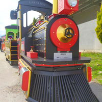 Train touristique électrique sans rails Allame Garatrain 2023 pour enfants, puissance 3 kW, batterie plomb-acide 6V 200A, idéal pour centres commerciaux
