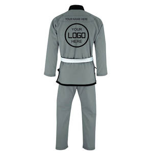 Kimono de Jiu-Jitsu brésilien de compétition, costume BJJ, logo personnalisé, léger, arts martiaux, avec ceinture, uniforme d'entraînement pour hommes et femmes - Product Image 3
