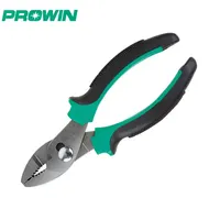 PROWIN Vente flash Pince multifonction à manche en PVC de 6 pouces, 8 pouces, 10 pouces, en acier à haute teneur en carbone, pince à joint coulissant