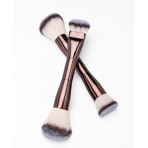 แปรงรองพื้นสองหัว ด้ามอลูมิเนียม ราคาโรงงาน คุณภาพระดับพรีเมียม - Product Image 2