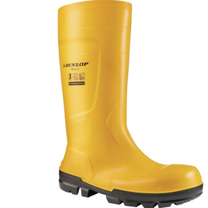 รองเท้าบูทนิรภัยสีเหลือง Work It ไซส์ 43 S5 ได้รับการรับรองมาตรฐาน EN ISO 20345:2022 วัสดุ PVC สำหรับความปลอดภัยในการทำงาน SR FO LG - Product Image 2