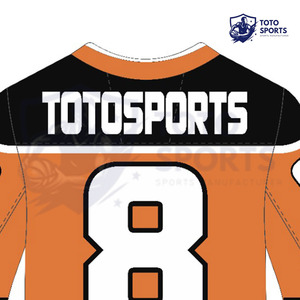 Vêtements de sport respirants de haute qualité, légers, bon fournisseur, logo personnalisé imprimé, nouvelle arrivée, maillot de hockey sur glace - Product Image 5