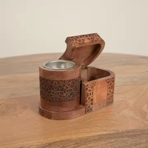 Juego de Incienso Religioso Ecológico de Sándalo con Bandeja y Quemador, Incienso Indio de Alta Calidad para Uso en el Hogar y Hoteles, Artesanía Crescent - Product Image 2