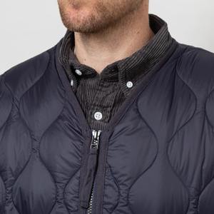 Chaleco Ligero de Invierno Personalizado para Hombre con Cuello en V y Relleno de Plumón, Chalecos de Moda Casual para Hombre con Cuello en V - Product Image 2