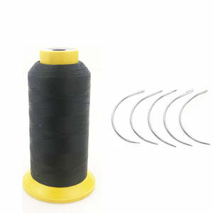 Kit de 5 Herramientas para Hacer Pelucas de Ganchillo Tipo C, Suministros de Salón de Belleza, Aguja de Ganchillo para Extensiones de Cabello, Accesorios para Extensiones de Cabello - Product Image 2