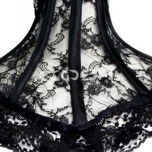 Corset victorien à col en dentelle - Product Image 5